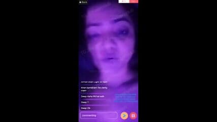 Bharthi Jha Fucking Live
