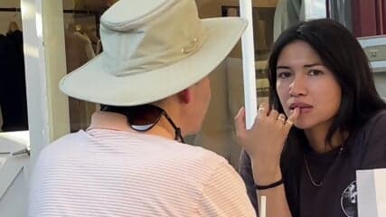 Public Bulge Catch Many Hot Girls Eyes