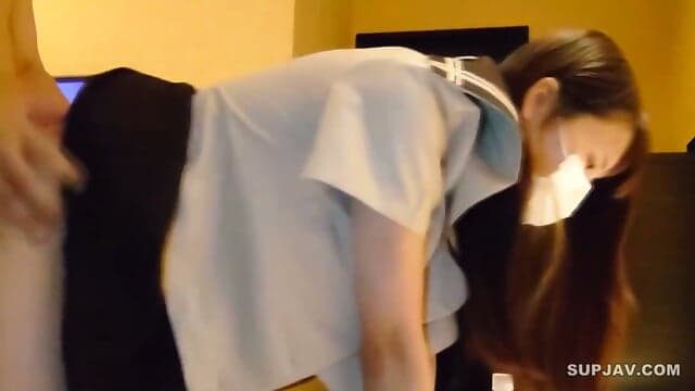 A Meat Stick Is Thrust Into A Slender, Fair-Skinned Beauty With Small Breasts And Creampied