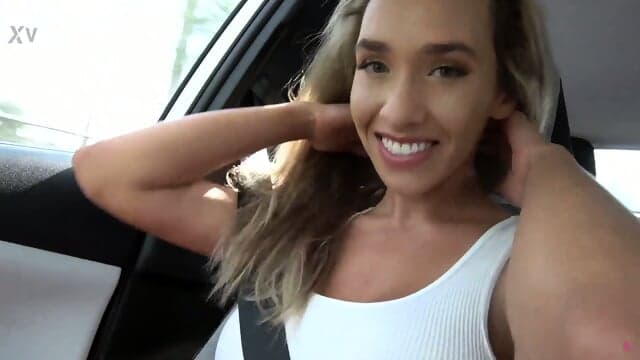 Briana gets picked up fucked on her tight pussy by Teddy Tarantino