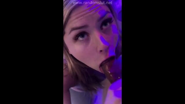College Slut Swallows Her First Bbc