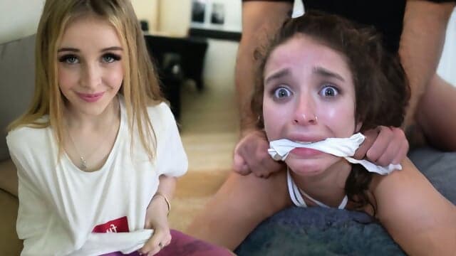 Blonde Vs Brunette - Teens Begging For More