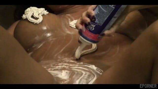 Whipped Cream On Her Sexy Body