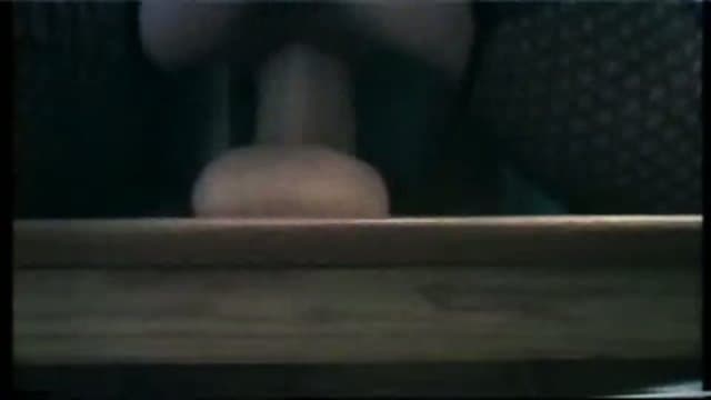 Fishnet slut dildoed and pussy stretched
