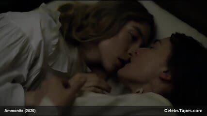 Kate Winslet Nude Lesbian Sex With Saoirse Ronan Nude Butt