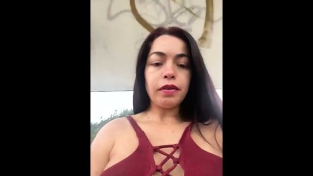 milf masturbating public