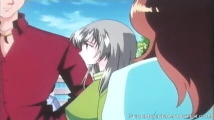 Busty Japanese Anime Teen Takes Hard Dick