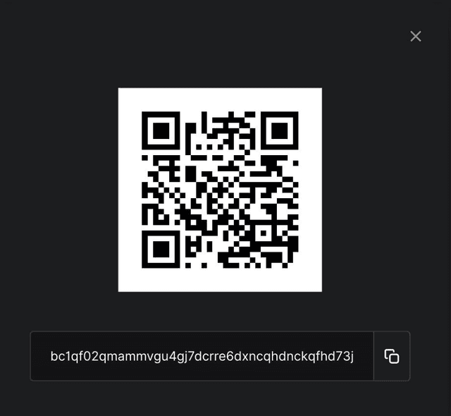 QR Code Bitcoin